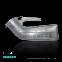1000 ml abgeschlossenes transparentes Urinal mit Deckel